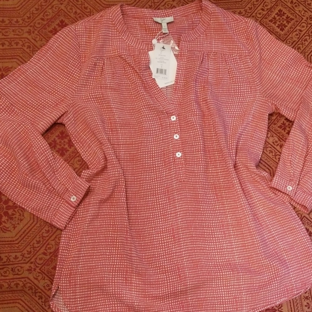Joie Rosalynn top, western rose Nwt